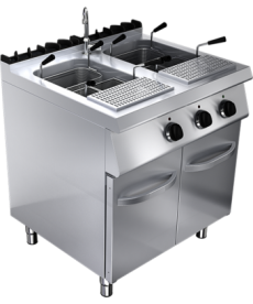 Aparat de fiert paste dublu, electric cu suport închis, seria 700