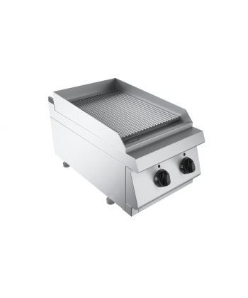 Plită striată electrică 1/2, de banc, seria 700S, cromată